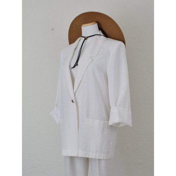 Vintage 80s Blanco Lightweight Blazer by Radcliffe - Picture 10 of 10